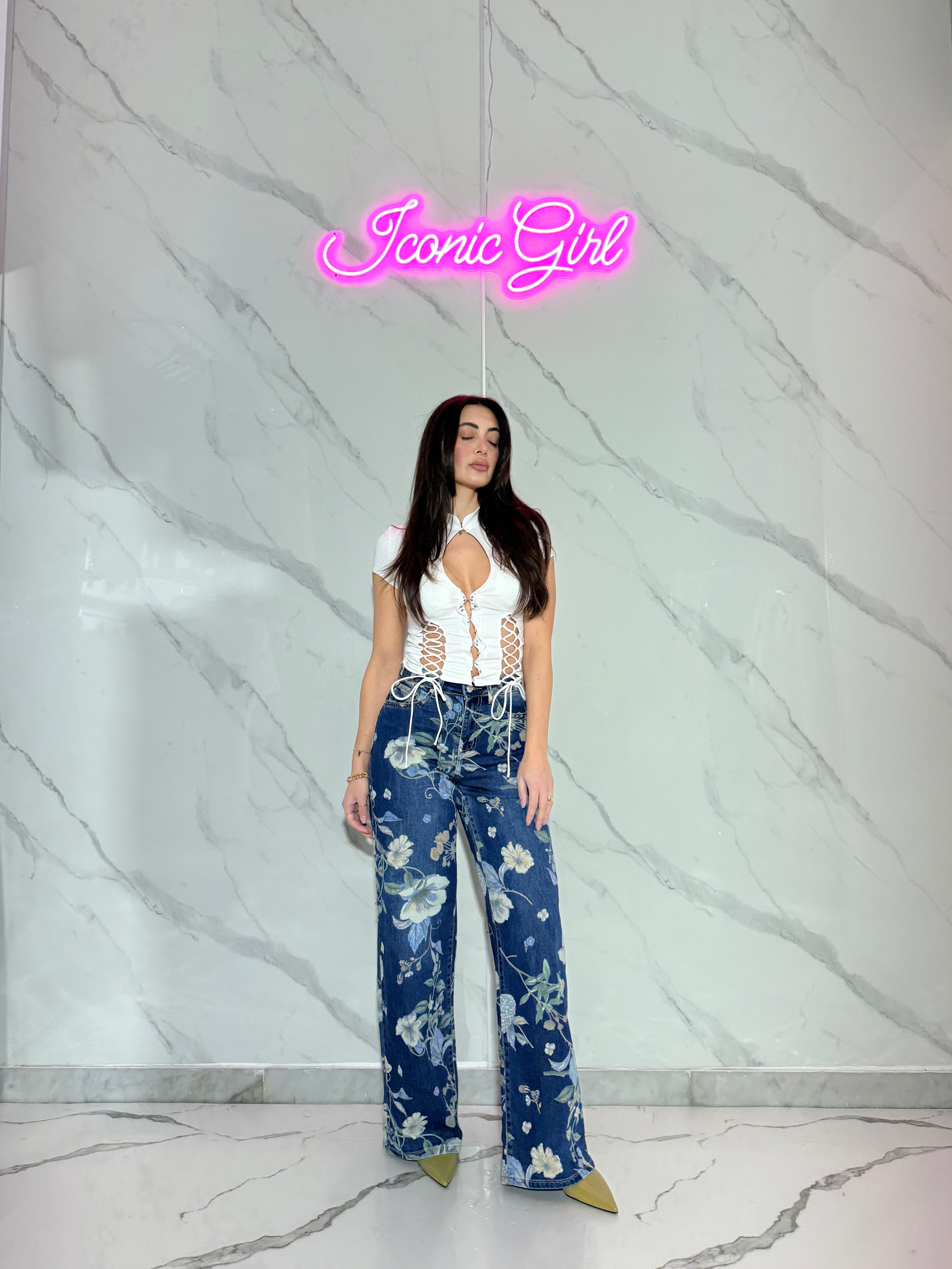 Denim Flower 2.0 Immagine secondaria del prodotto