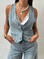 Gilet in denim
