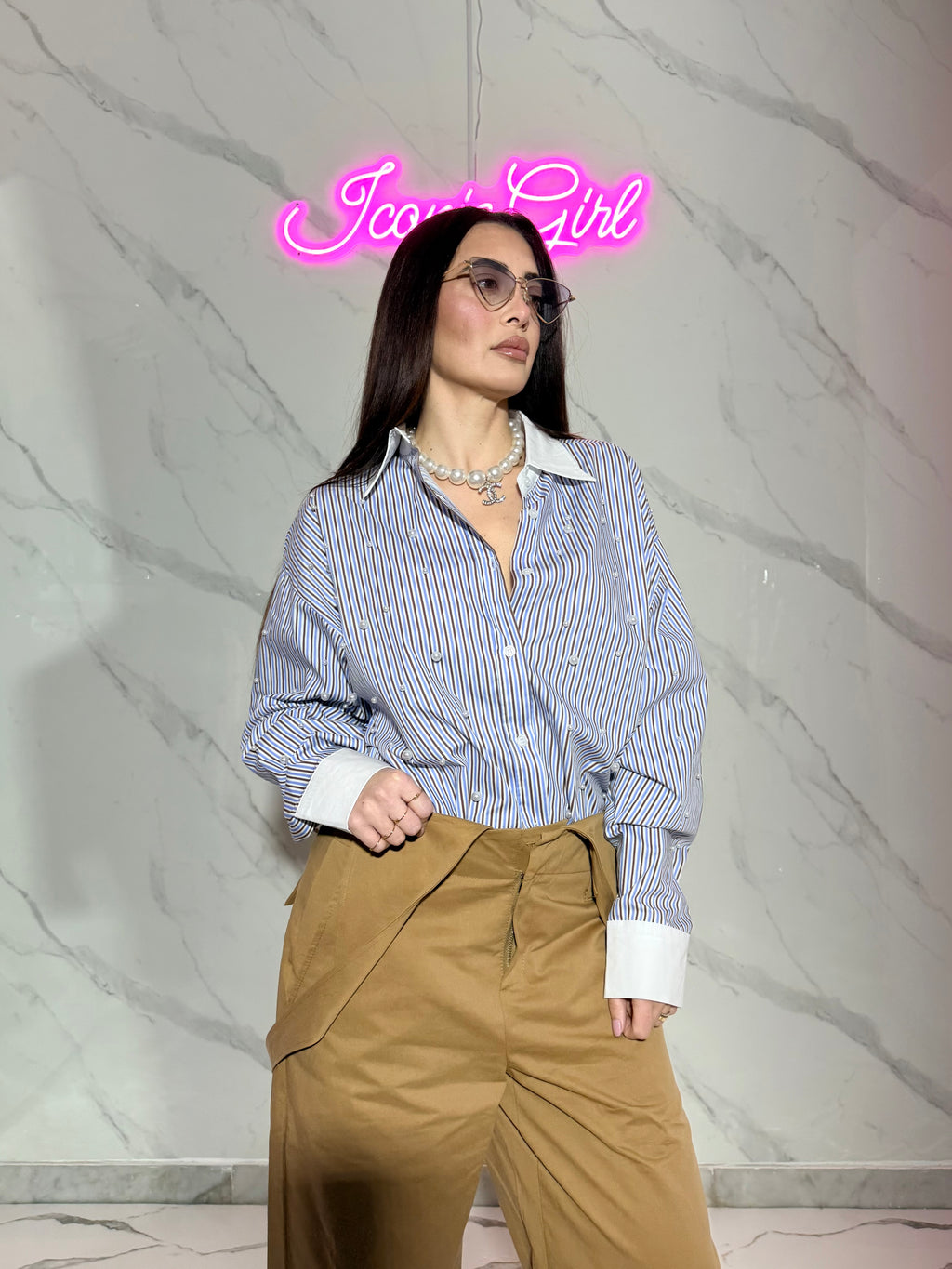 Camicia Pearl