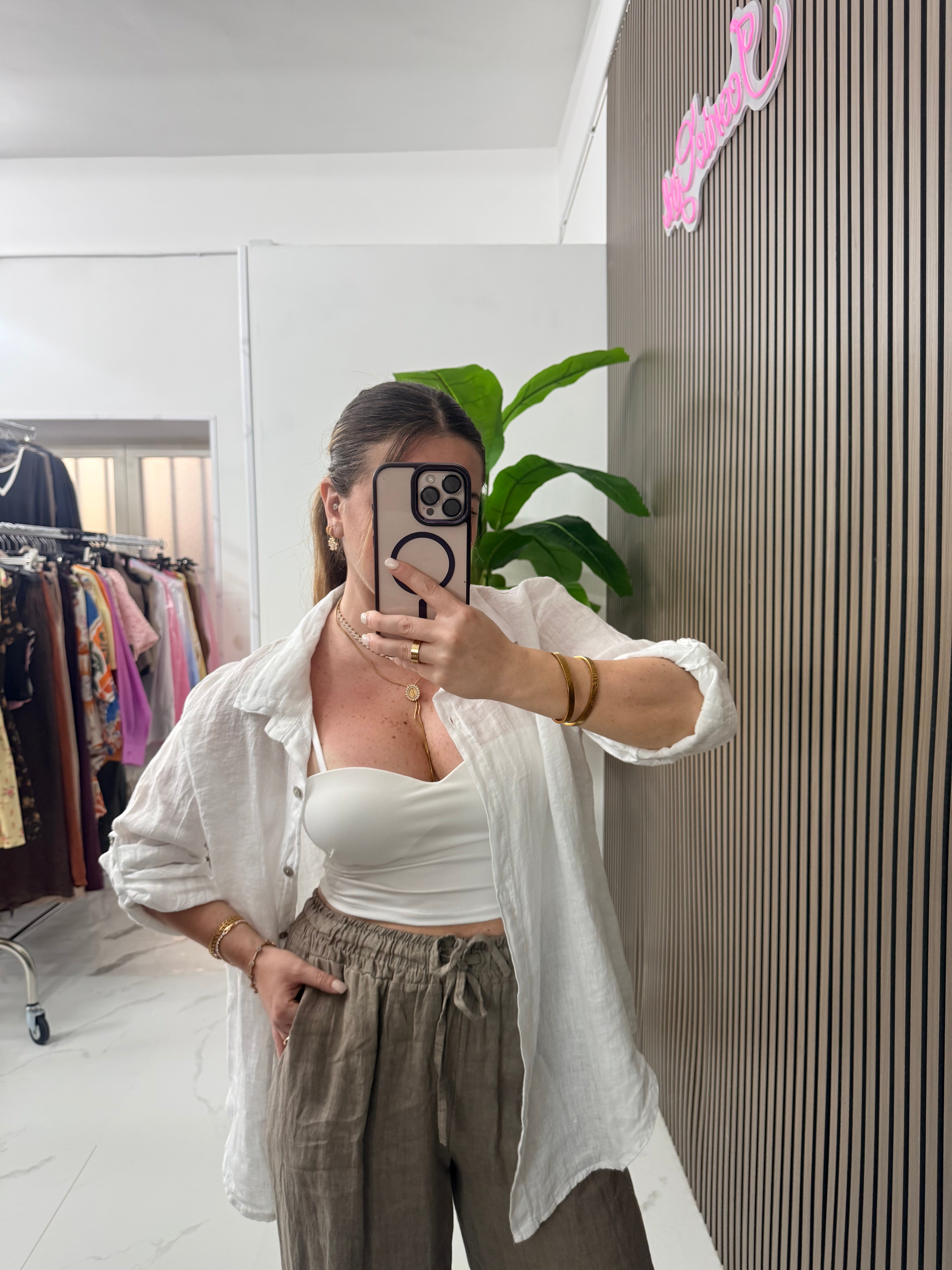 Camicia 100% lino Immagine principale del prodotto