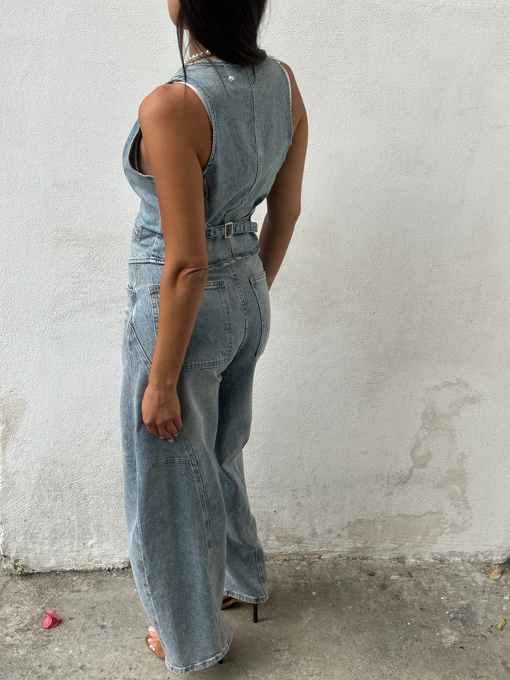 Gilet in denim