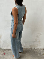 Gilet in denim