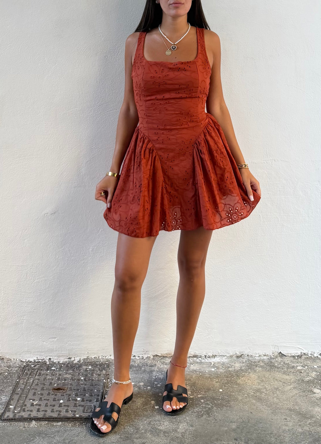 Dress sangallo corto