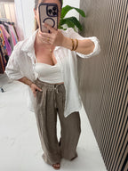 Camicia 100% lino