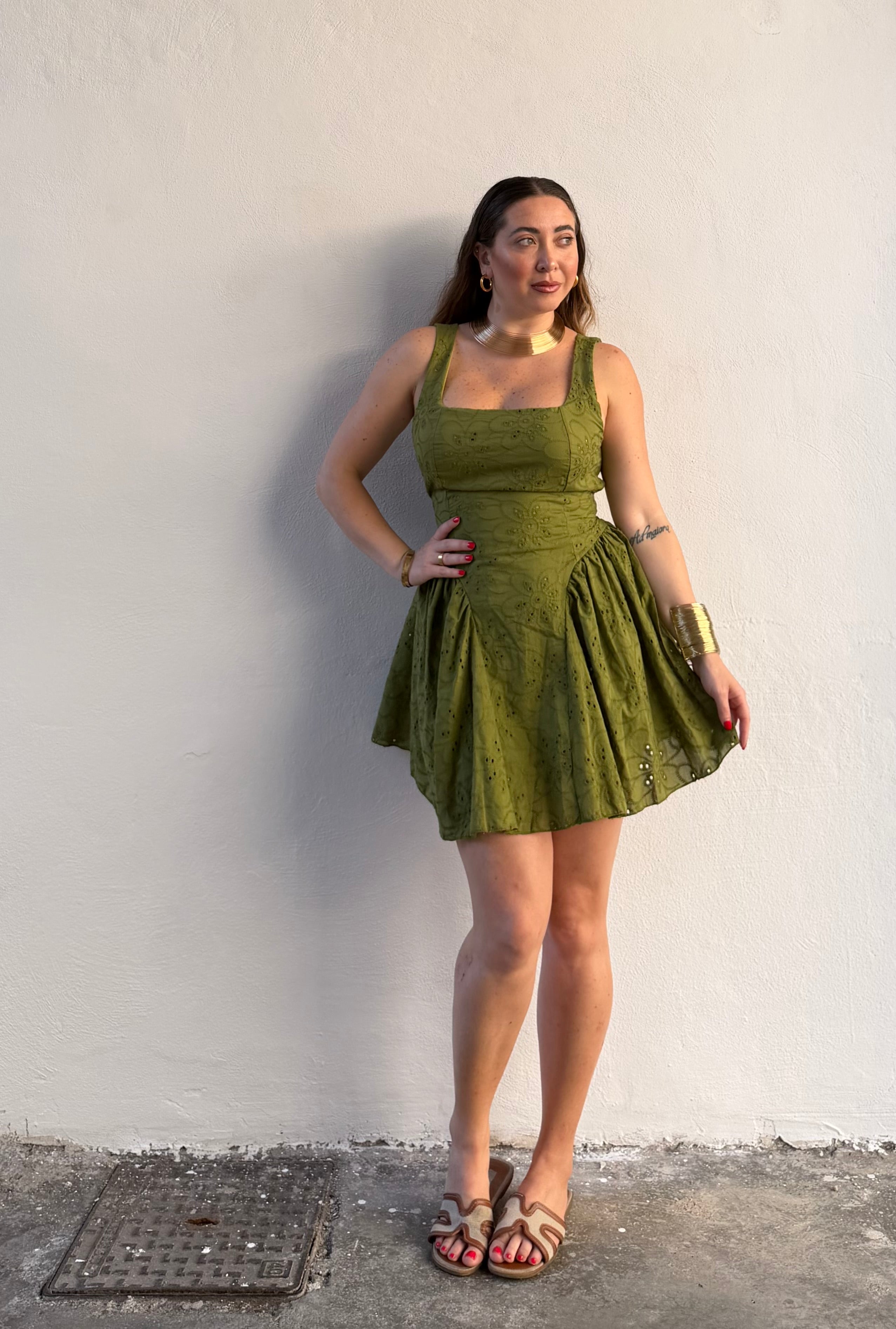 Dress sangallo corto